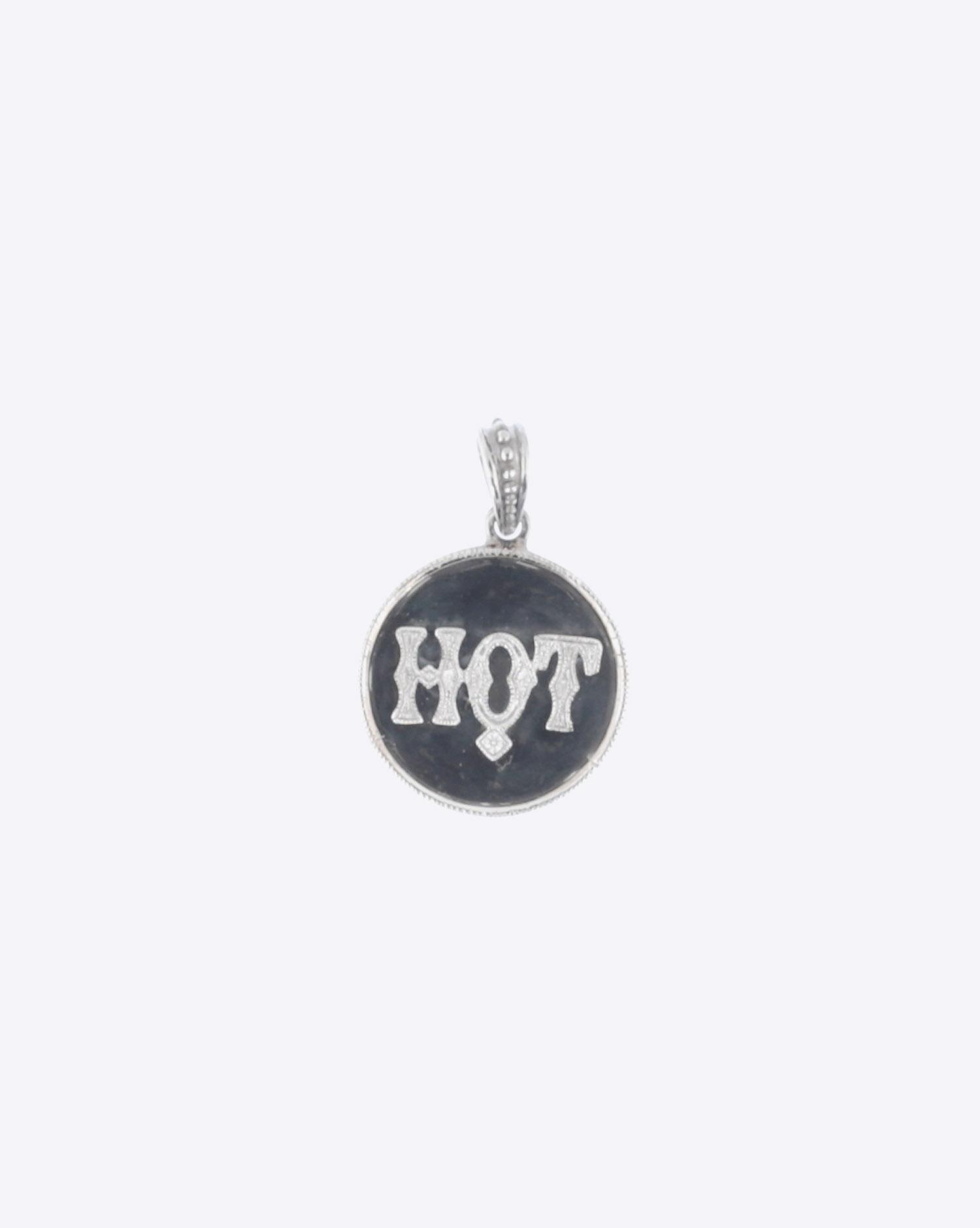 De Jaegher Pendentif Hot – Or Blanc Argent Diamants Blancs