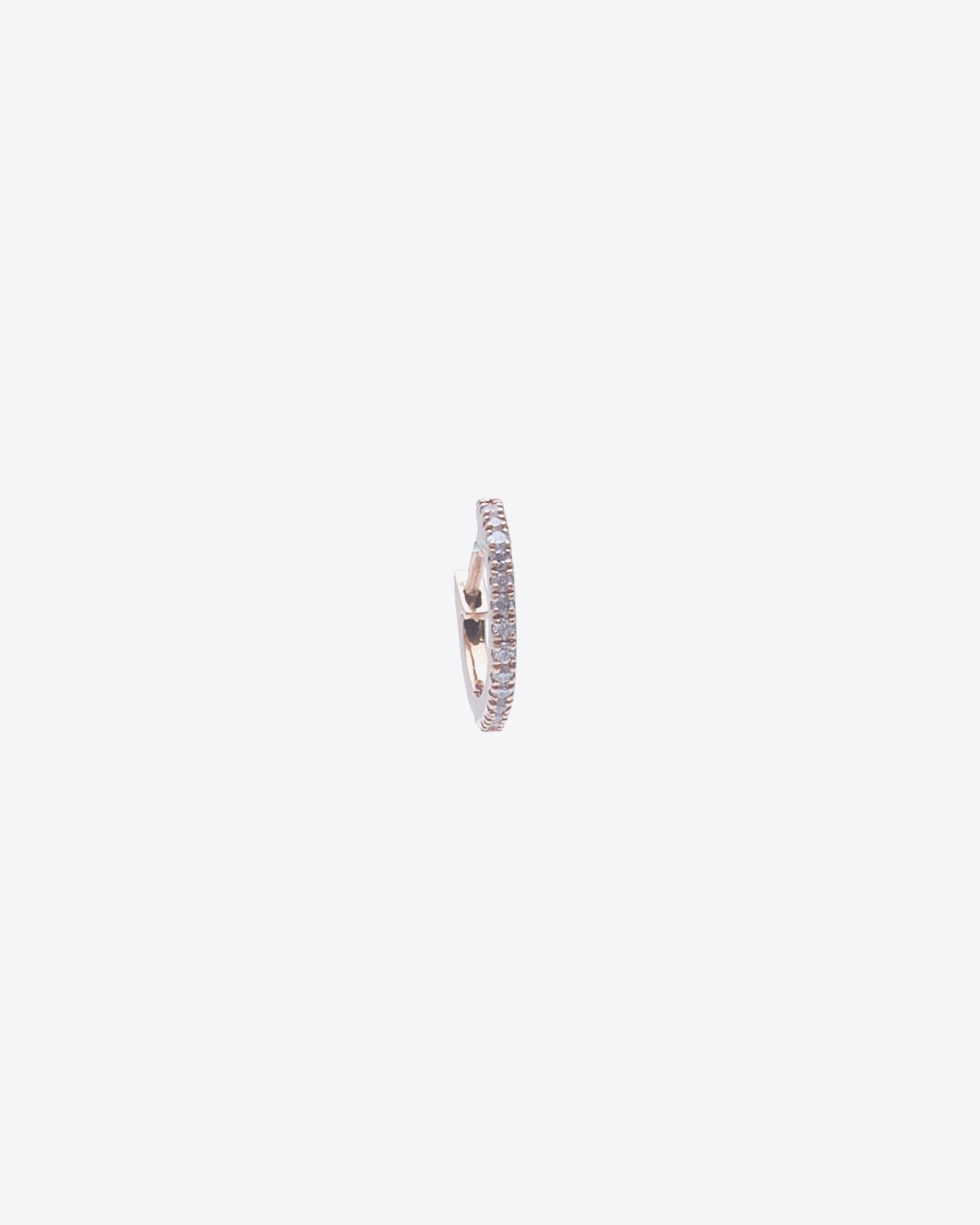 De Jaegher Mini Créole Lightly – Or rose et Diamants