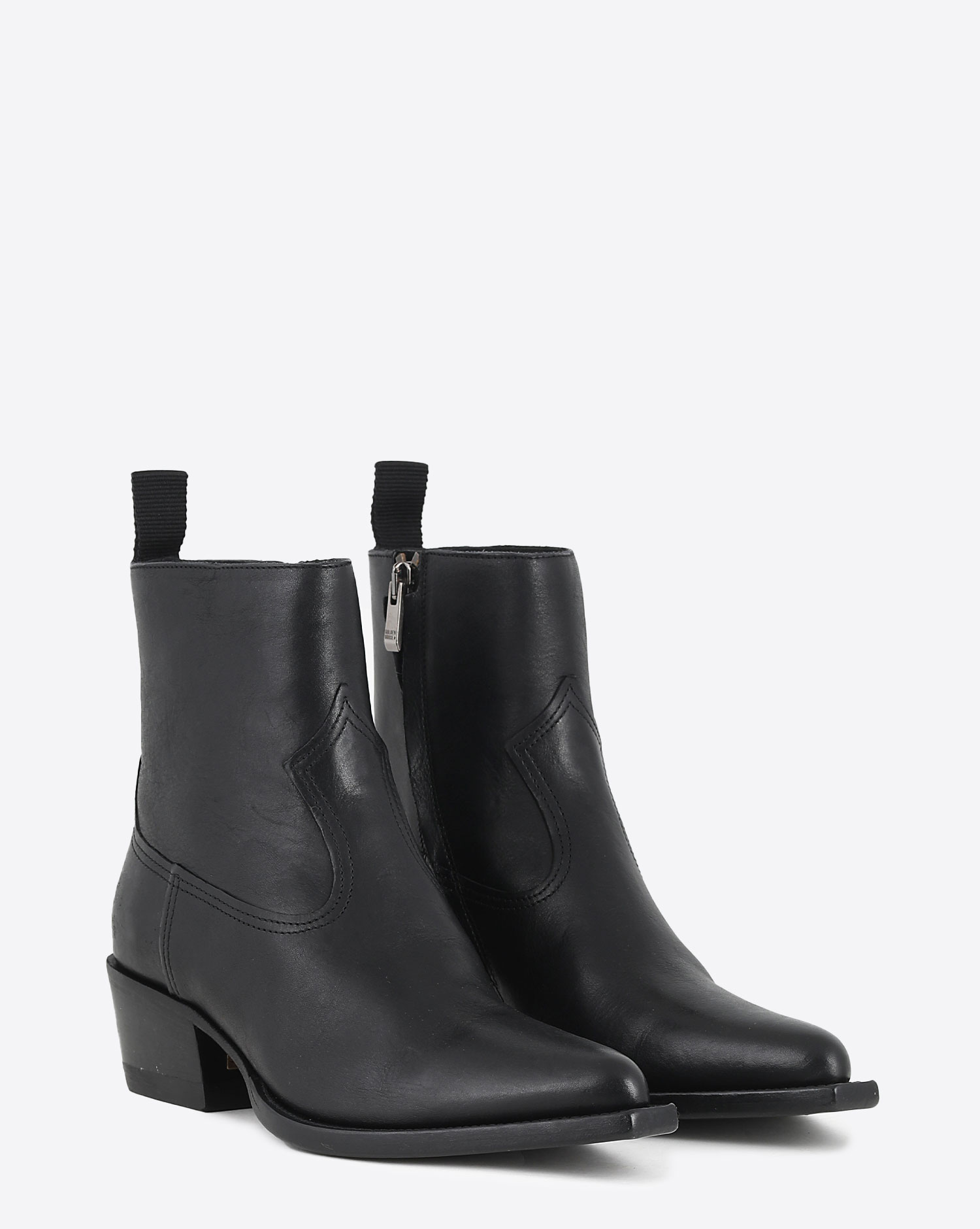 Golden Goose Femme Debbie Leather Upper – Noir