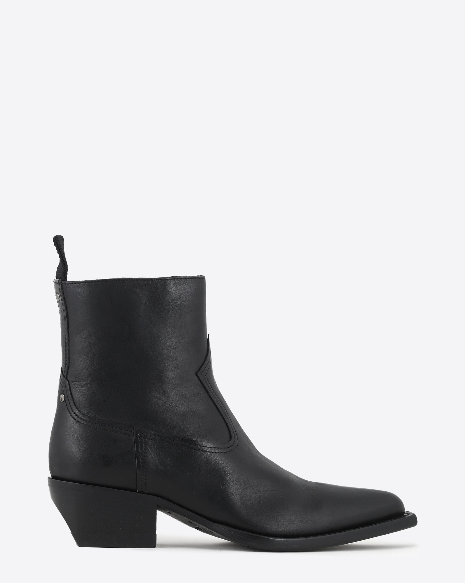 Golden Goose Femme Debbie Leather Upper – Noir