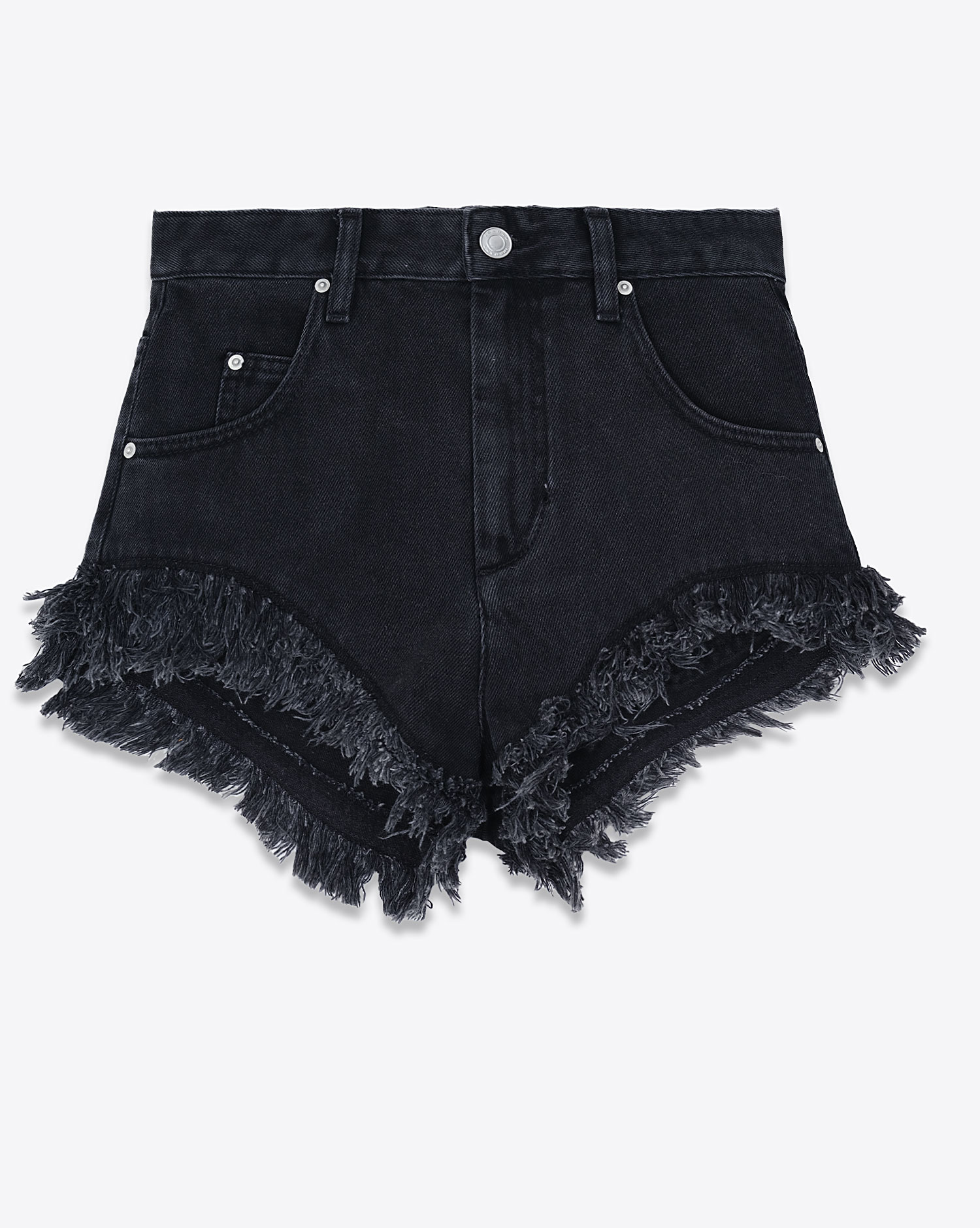 Isabel Marant Etoile Short Eneidao  – Noir Délavé