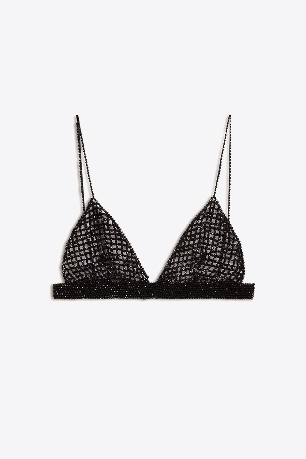 Golden Goose Femme Soutien Gorge Perles – Noir