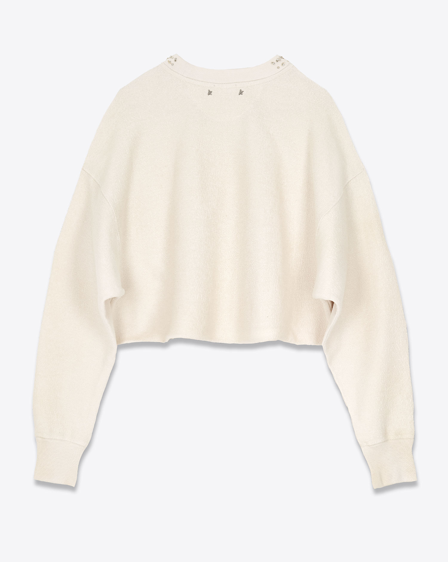 Golden Goose Femme Sweatshirt Nives Broderie – Artic Wolf