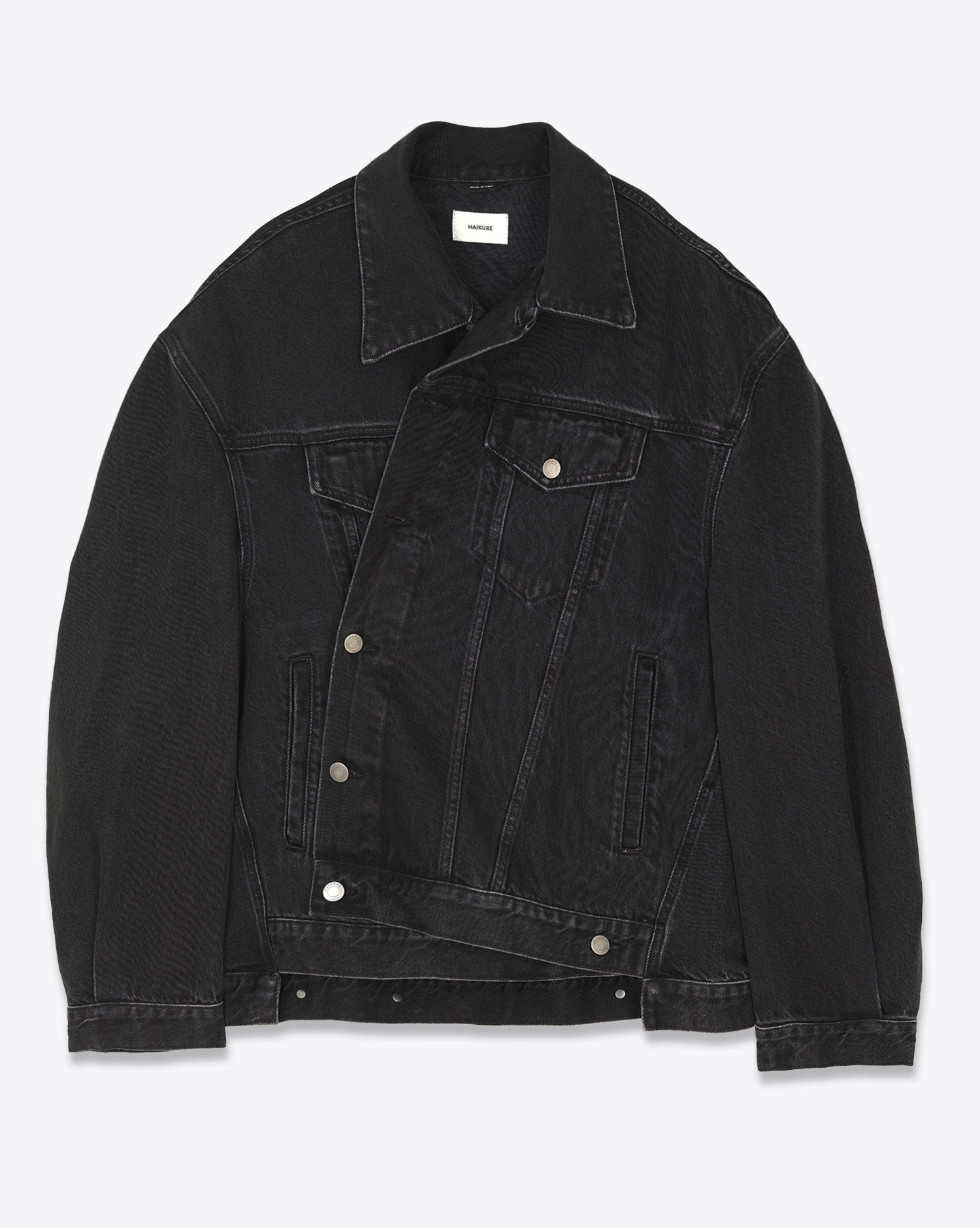 Haikure Veste Janet New – Noir Tencel