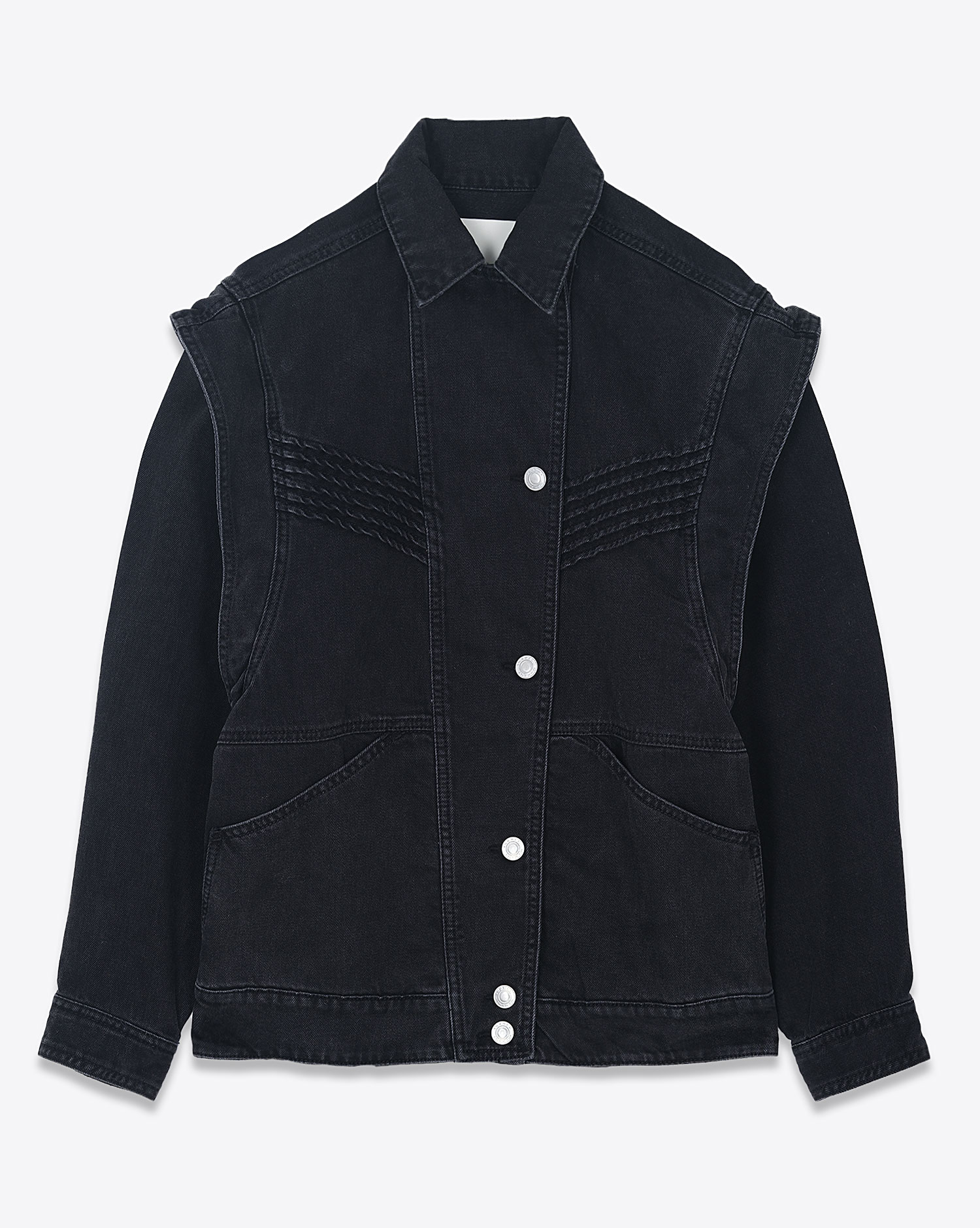 Isabel Marant Etoile Veste Harmon – Noir Délavé