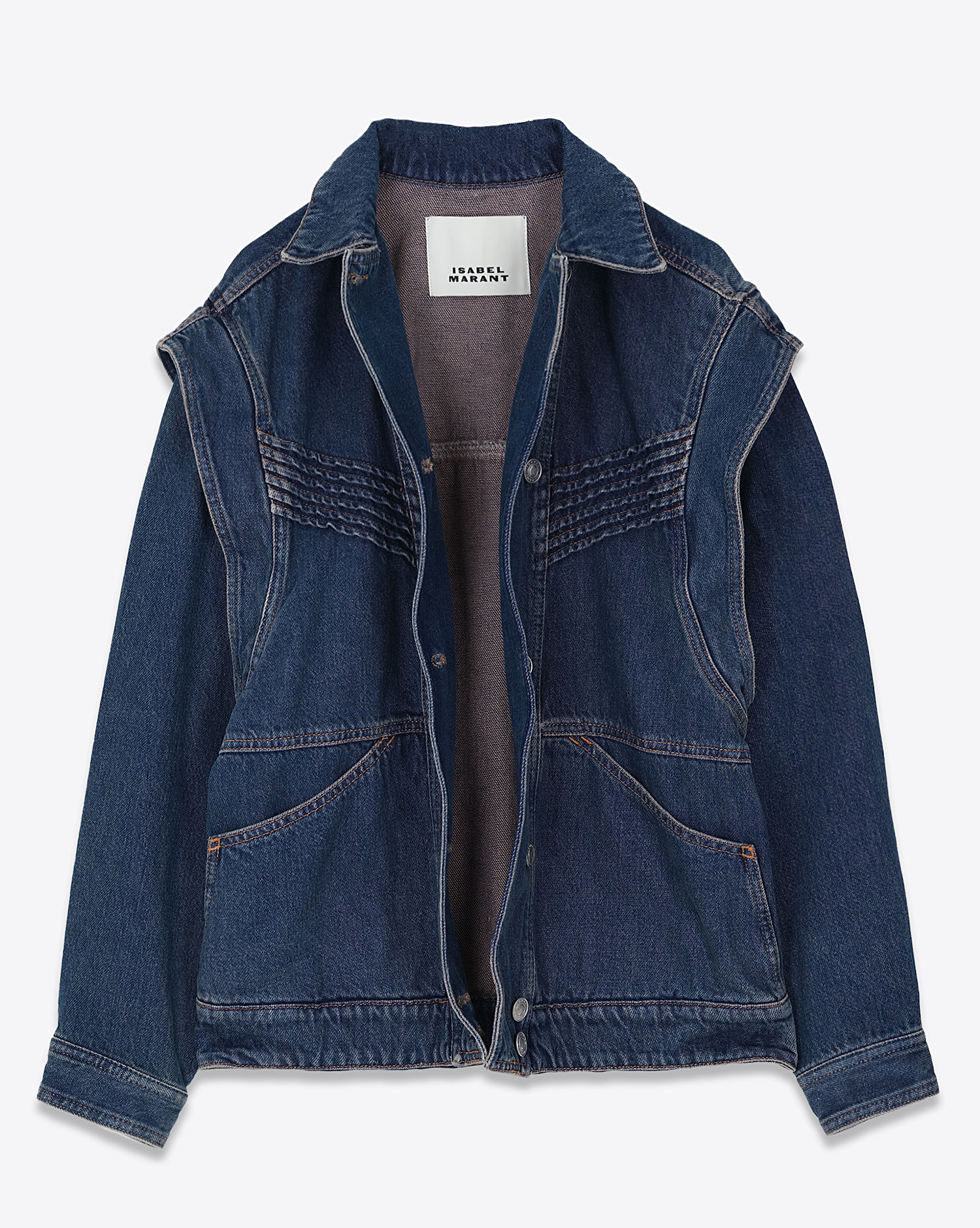 Isabel Marant Etoile Veste Harmon Bleu Délavé