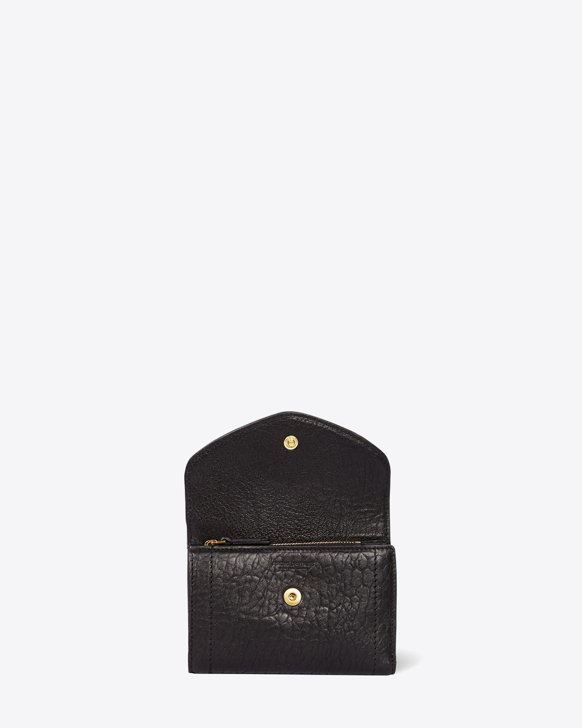 Jérôme Dreyfuss Portefeuille Helmut PF – Cuir Agneau Noir