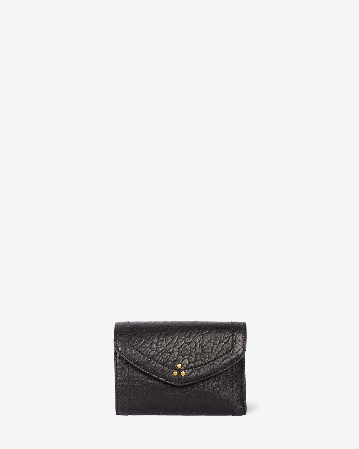Jérôme Dreyfuss Portefeuille Helmut PF – Cuir Agneau Noir