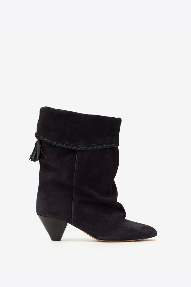 Isabel Marant Boots Dalby – Noir Délavé