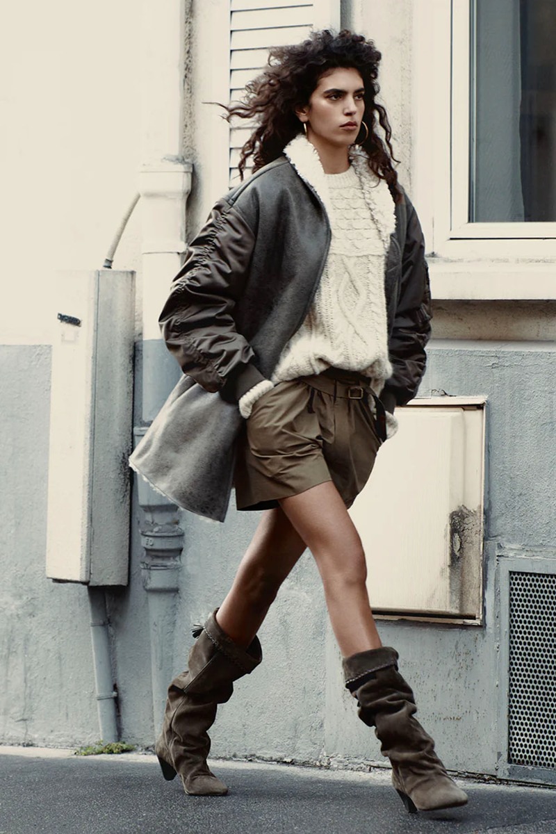 Isabel Marant Bottes Elita – Bronze