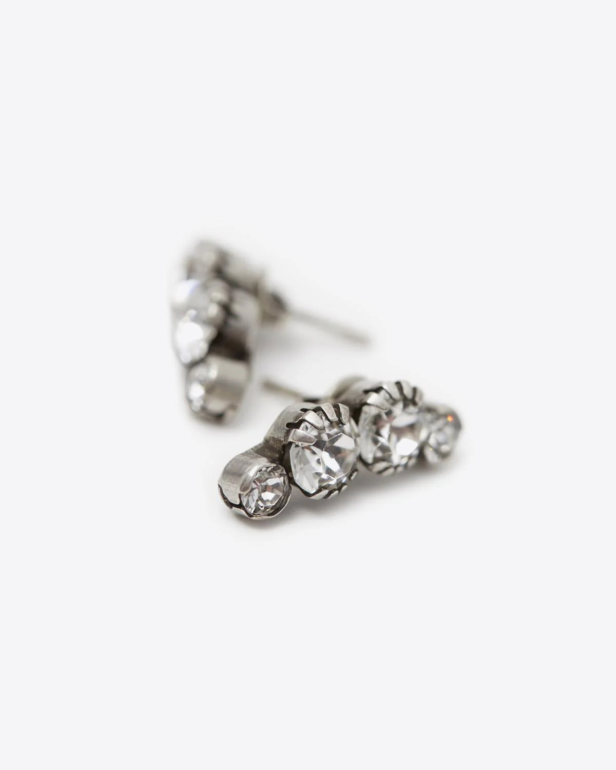 Isabel Marant Boucles d'Oreilles A Wild Shore – Métal Argenté et Strass