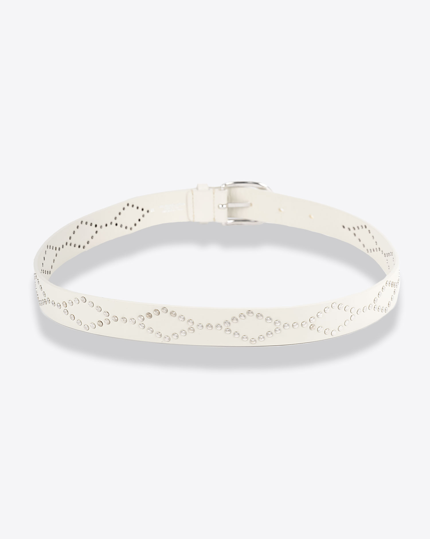 Isabel Marant Ceinture Liliana – Chalk Argent