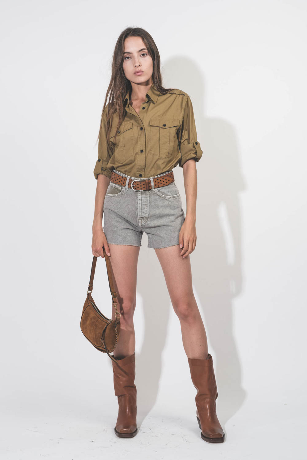 Isabel Marant Etoile Chemise Romya – Kaki