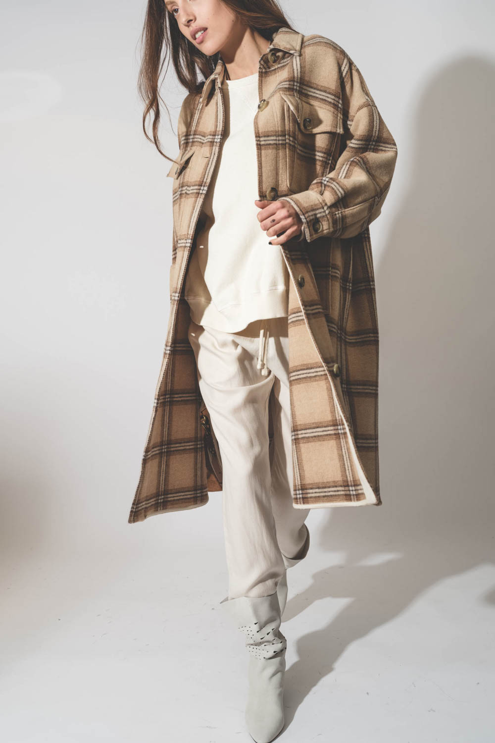 Isabel Marant Etoile Manteau Fontizia – Camel