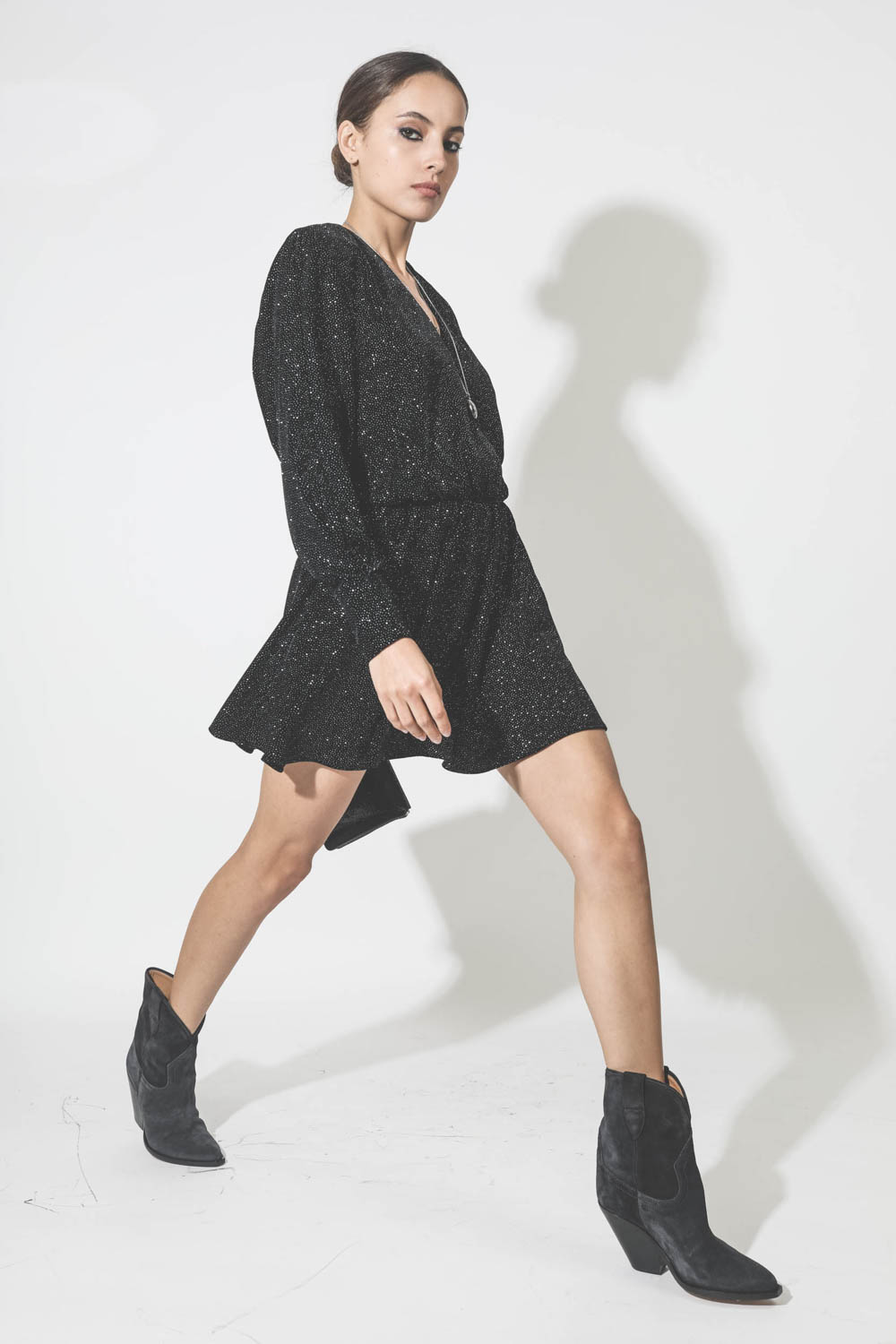 Isabel Marant Etoile Robe ALEXANE – Black