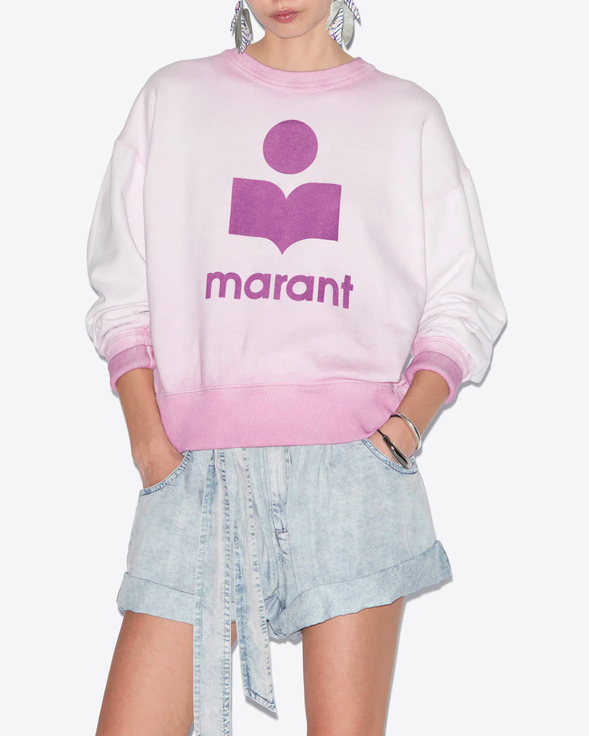 Isabel Marant Etoile Sweatshirt Mobyli – Lilac