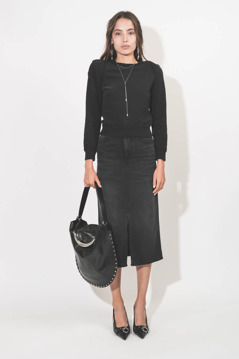 Isabel Marant Etoile Sweatshirt Prissa – Noir