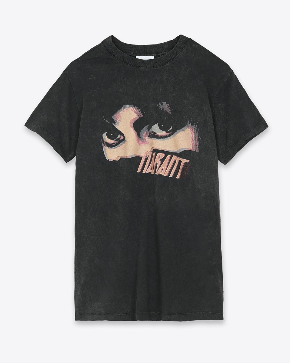 Isabel Marant Etoile Tee-Shirt Zoeline – Noir Délavé