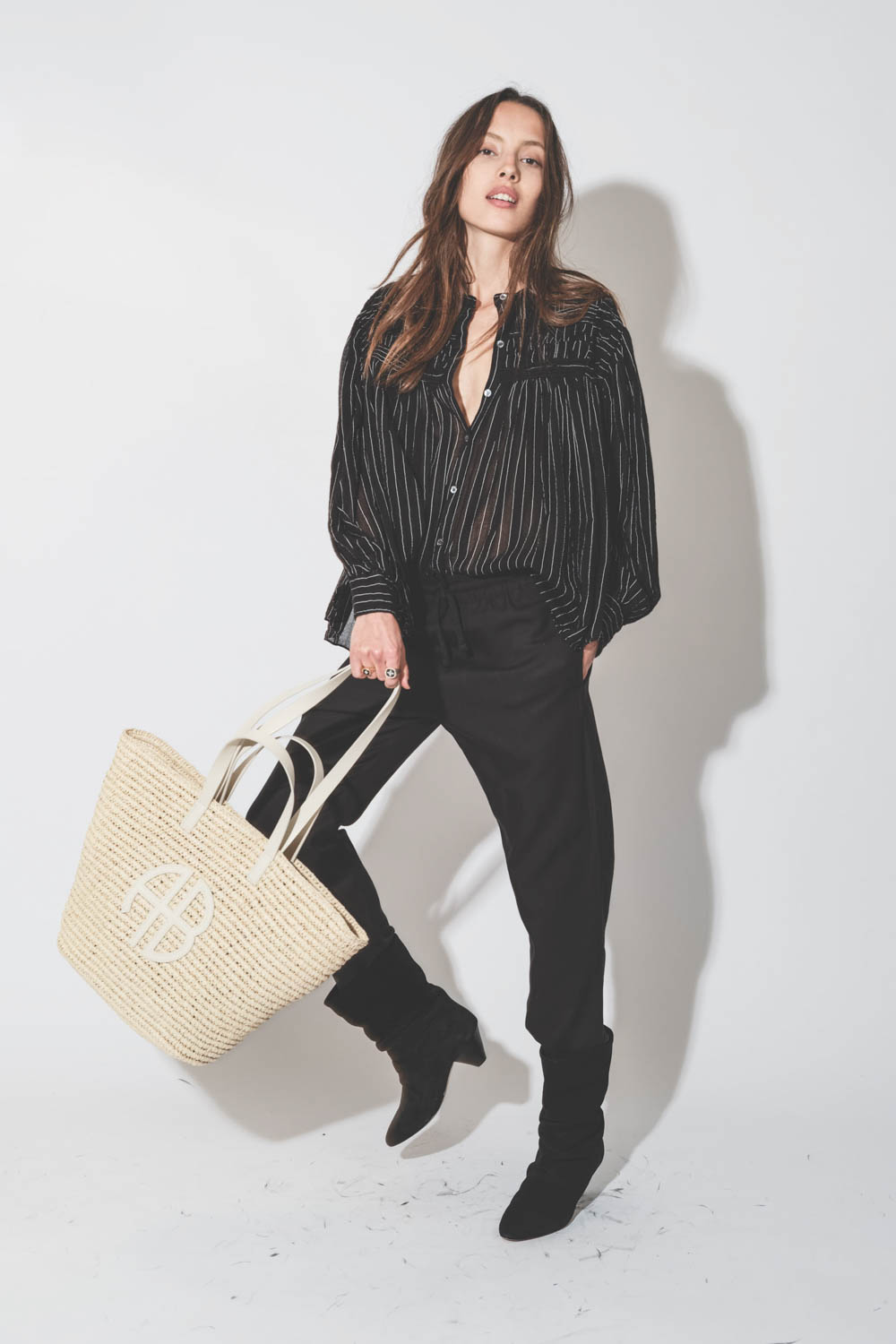 Isabel Marant Etoile Pantalon Berati Noir