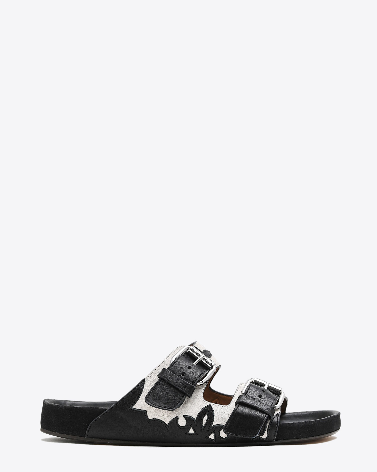 Isabel Marant Chaussures Sandales Lennyo - Chalk/Black