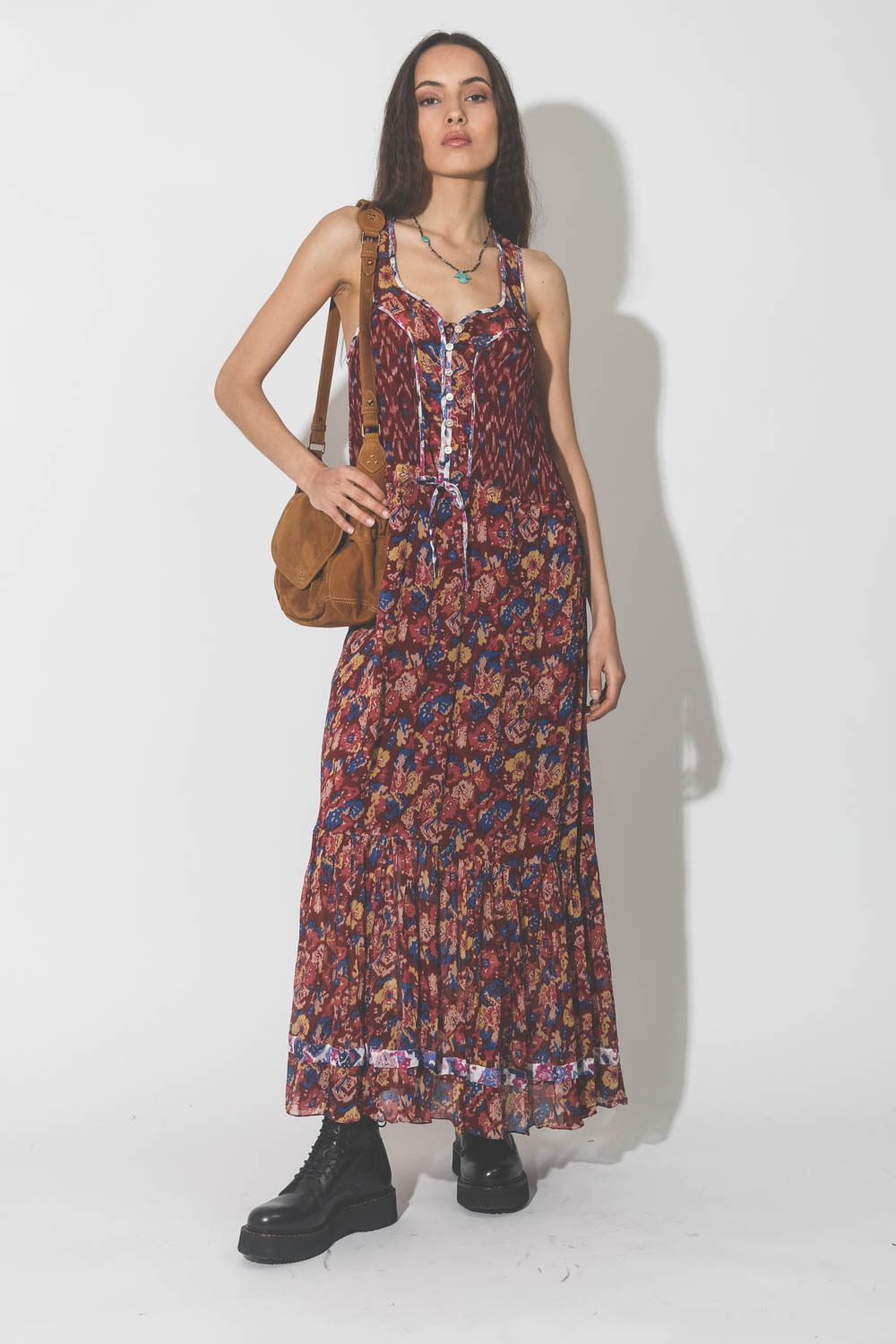 Isabel Marant Etoile Robe RANDIA - Burnt Henna