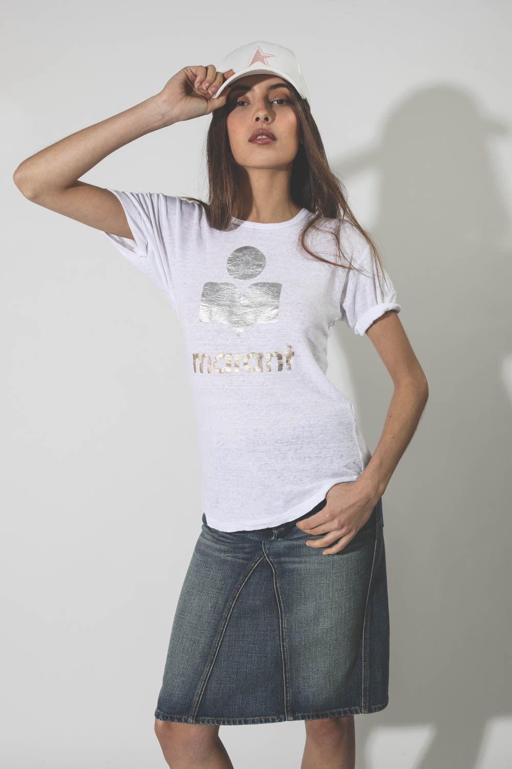 Isabel Marant Etoile Tee shirt KOLDI - Blanc Logo