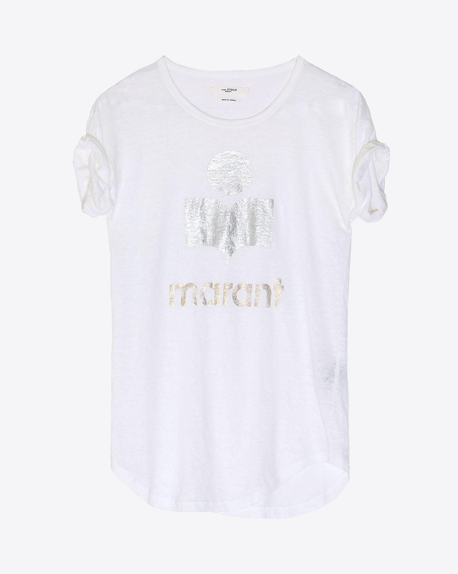 Isabel Marant Etoile Tee shirt KOLDI - Blanc Logo