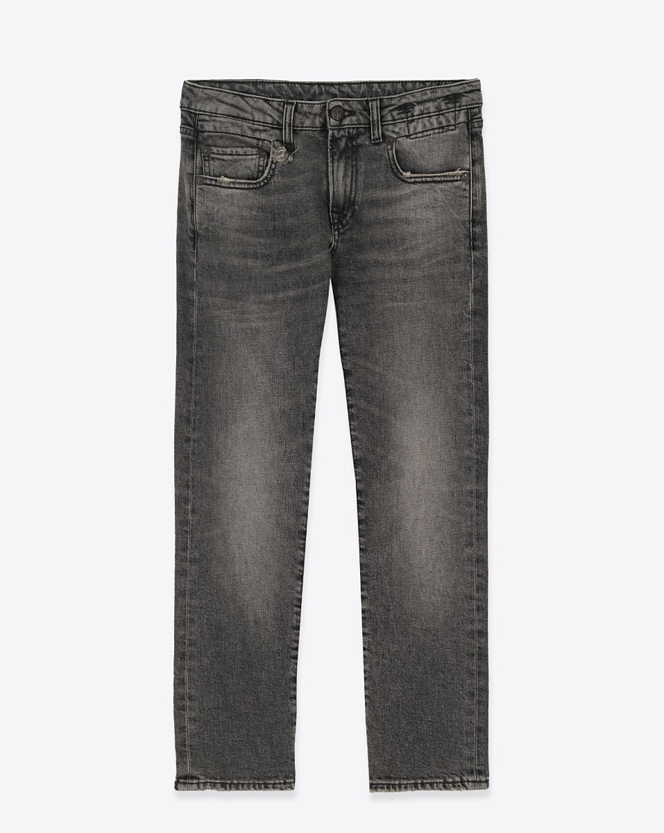 R13 Jean Boy Straight &ndash; Leyton Noir Stretch