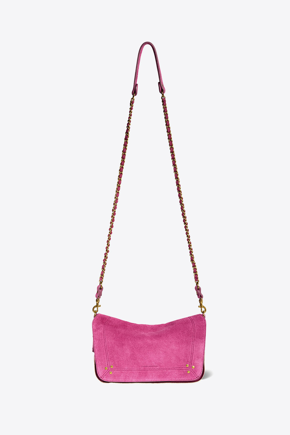 Jérôme Dreyfuss Sac Bobi S – Cuir Suédé Orchidée