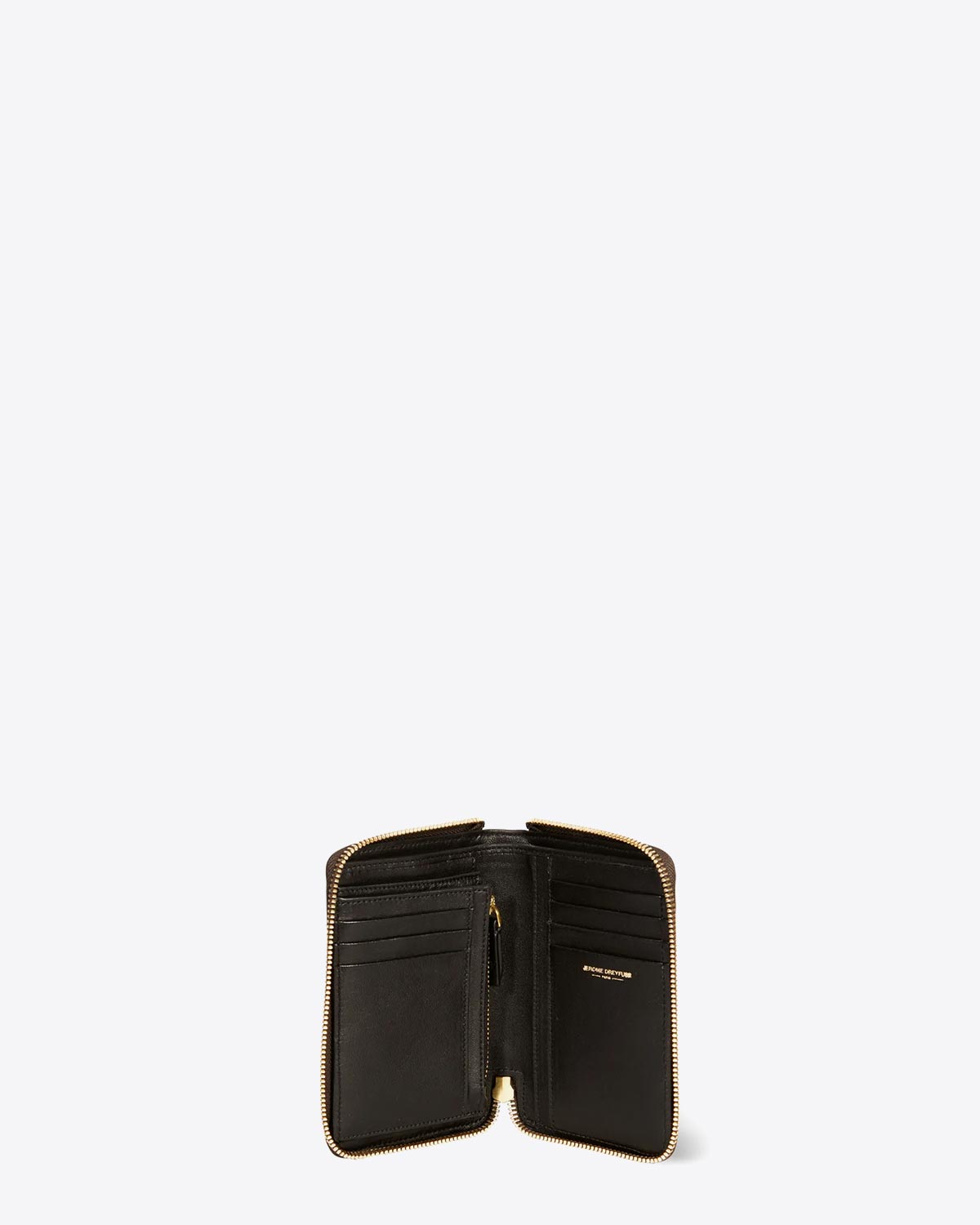 Jérôme Dreyfuss Portefeuille Julien – Cuir Suédé Léopard Naturel