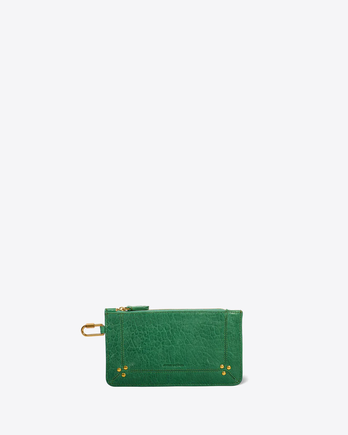 Jérôme Dreyfuss Pochette Popoche S – Cuir Gazon