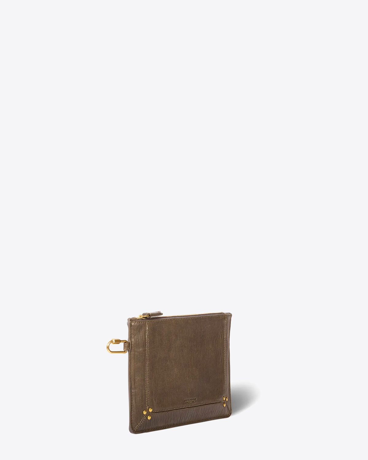 Jérôme Dreyfuss Pochette Popoche M – Cuir Lichen Bubble