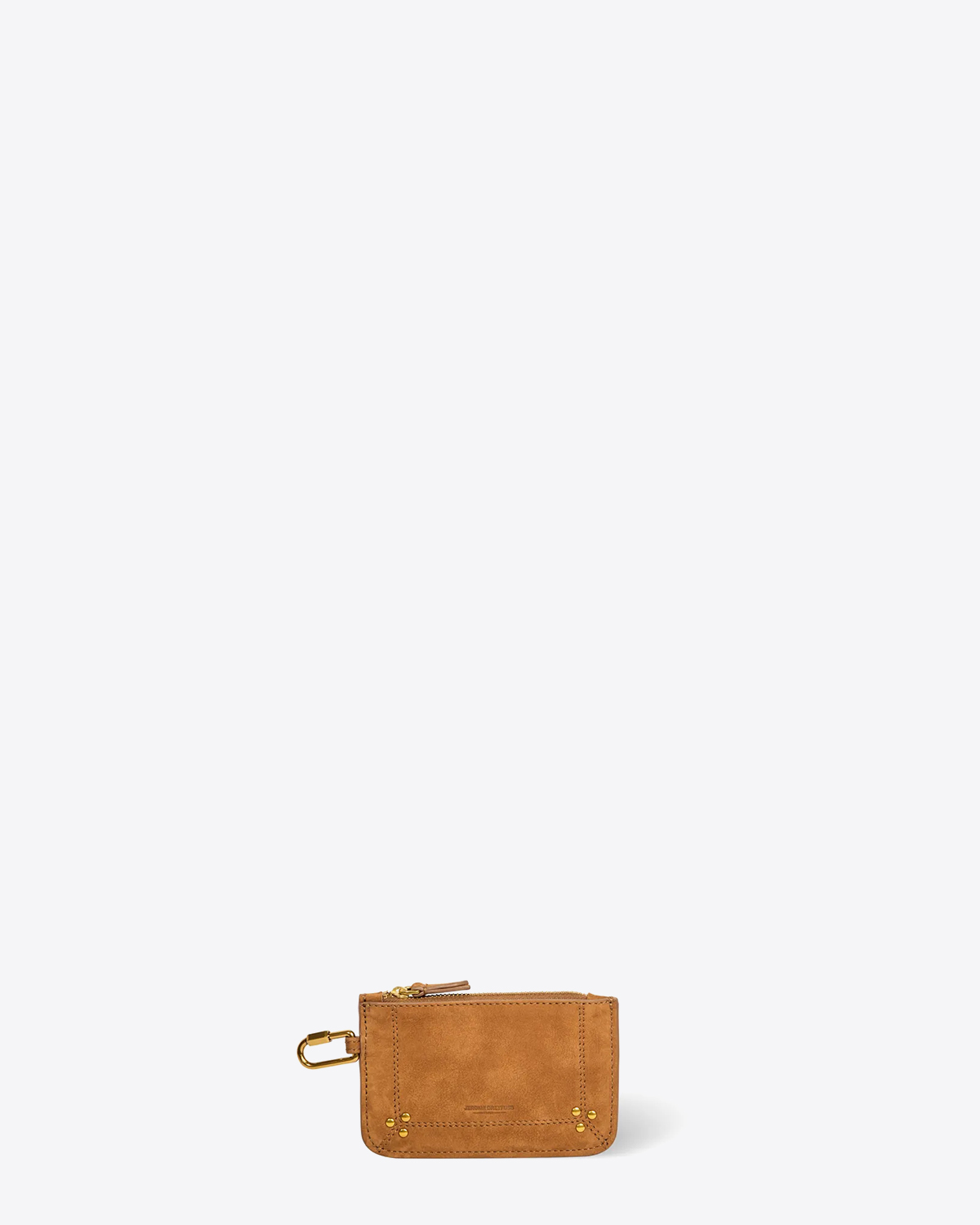 Jérôme Dreyfuss Pochette Popoche XS – Cuir Suédé Tabac
