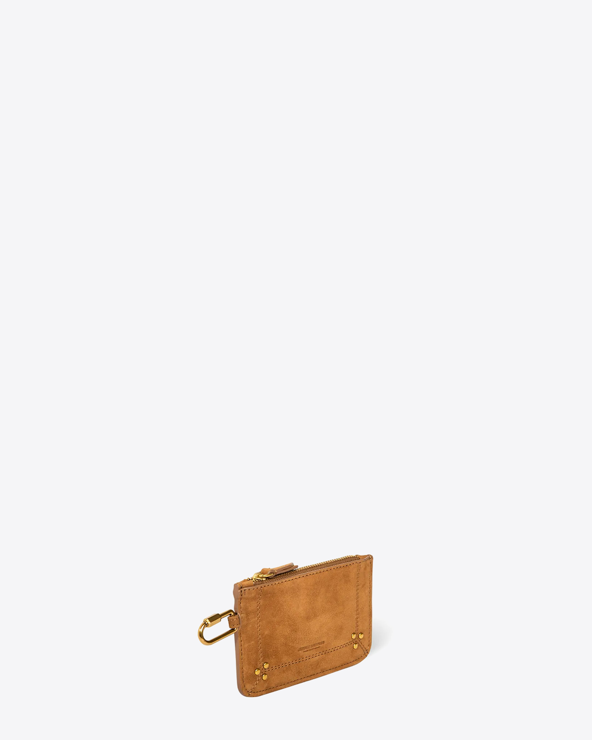 Jérôme Dreyfuss Pochette Popoche XS – Cuir Suédé Tabac