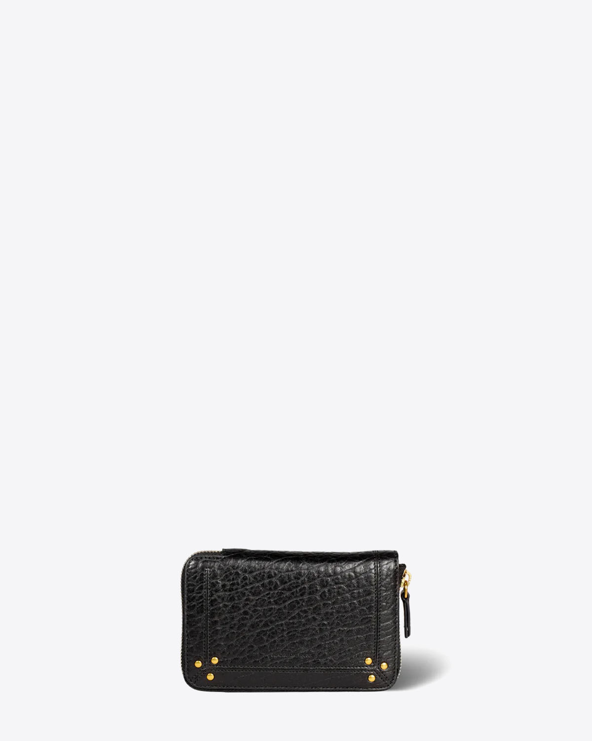 Jérôme Dreyfuss Portefeuille Julien – Cuir Agneau Noir Bubble