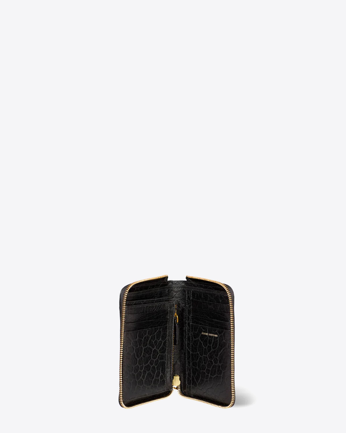 Jérôme Dreyfuss Portefeuille Julien – Cuir Agneau Noir Bubble