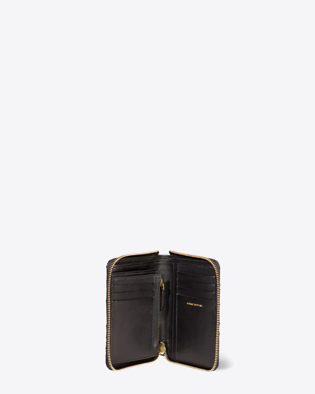 Jérôme Dreyfuss Portefeuille Julien – Cuir Python Noir
