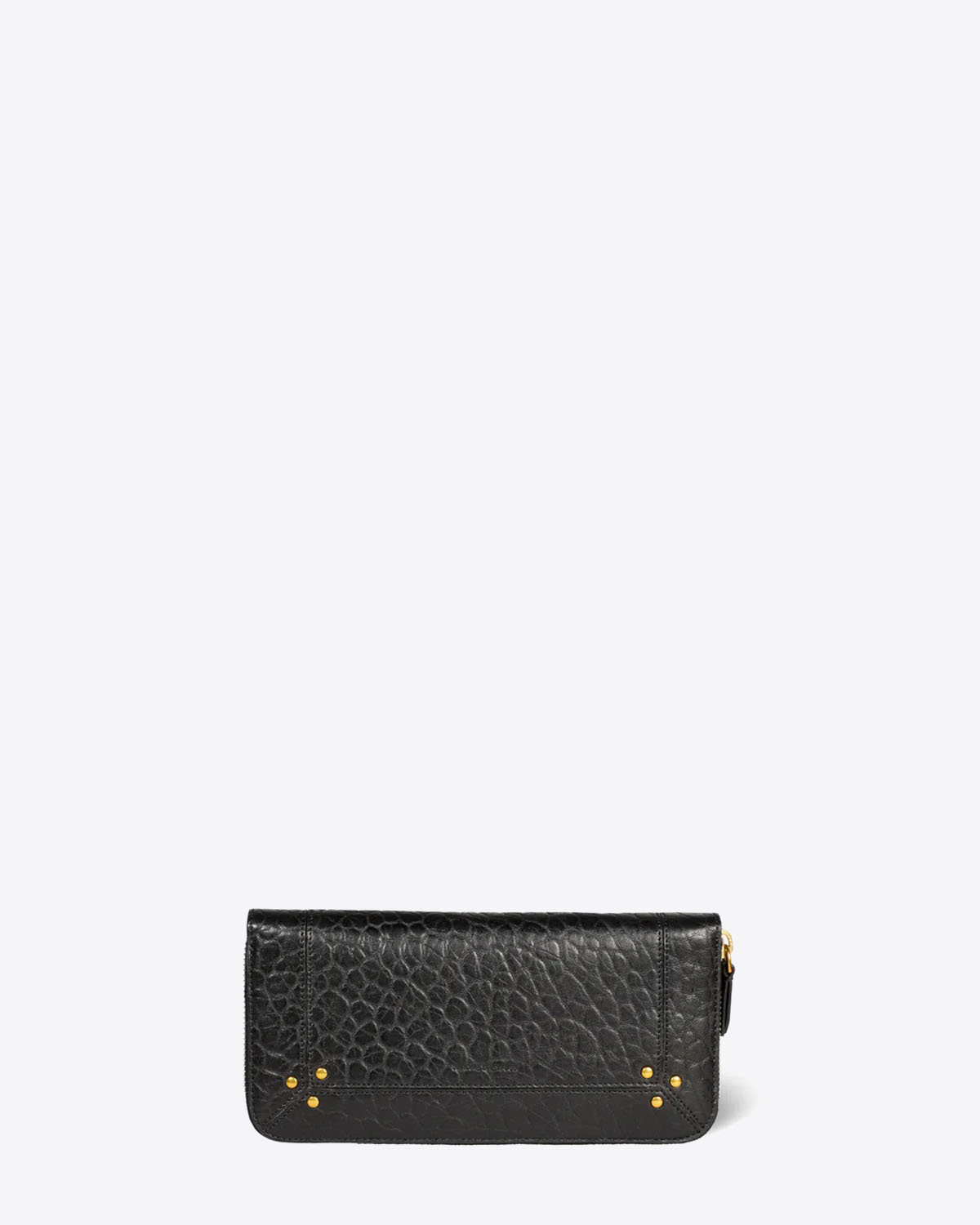 Jérôme Dreyfuss Portefeuille Malcom – Cuir Agneau Bubble Noir