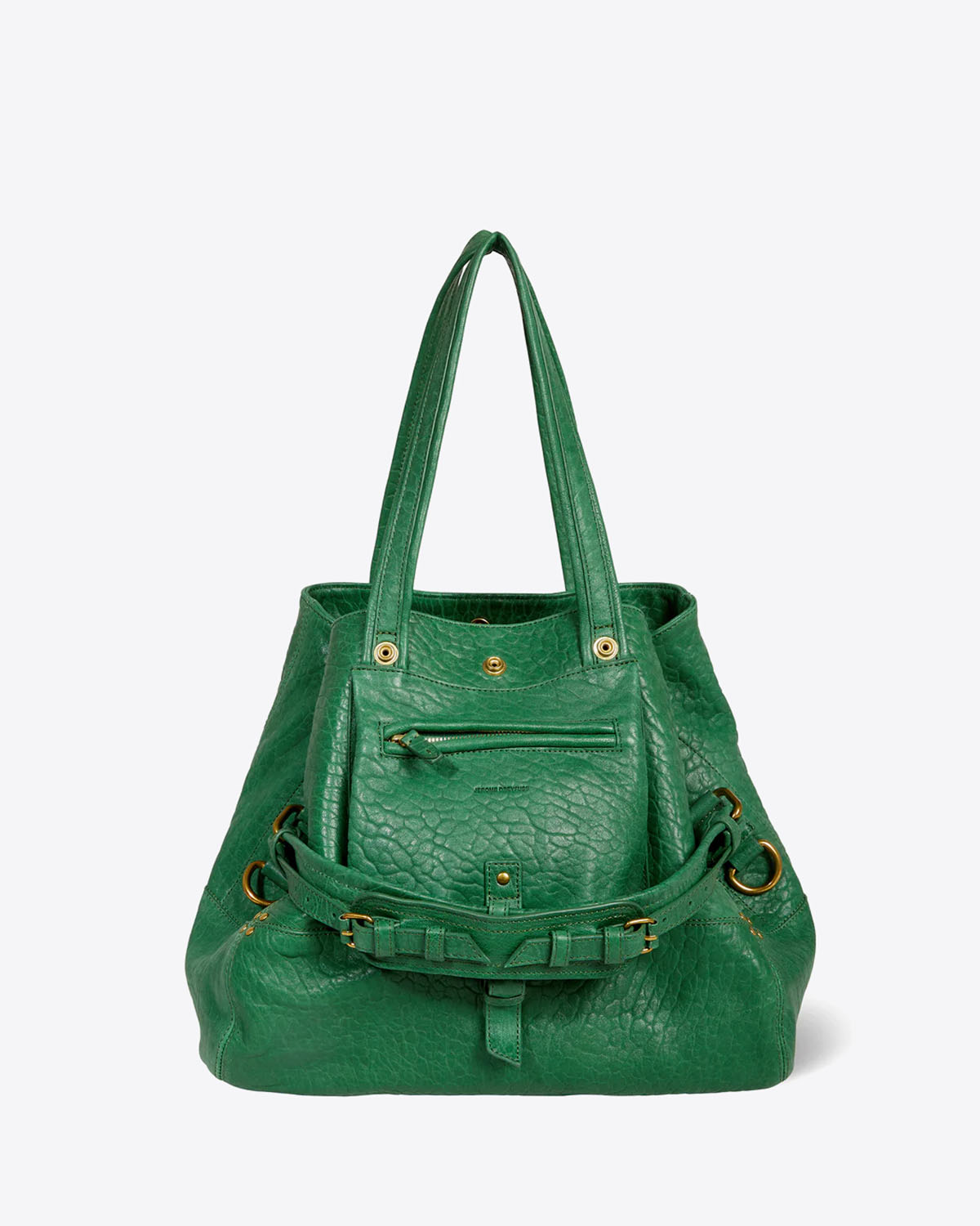 Jérôme Dreyfuss Sac Billy M – Cuir Gazon