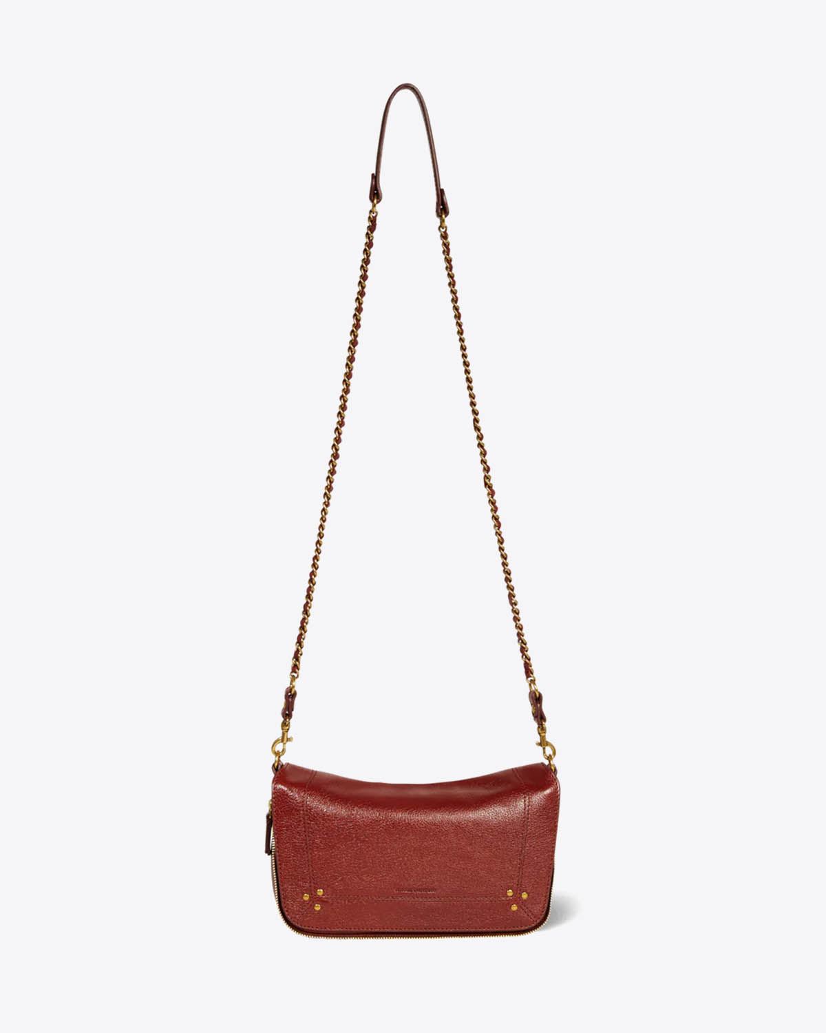 Jérôme Dreyfuss Sac Bobi S – Cuir Acajou