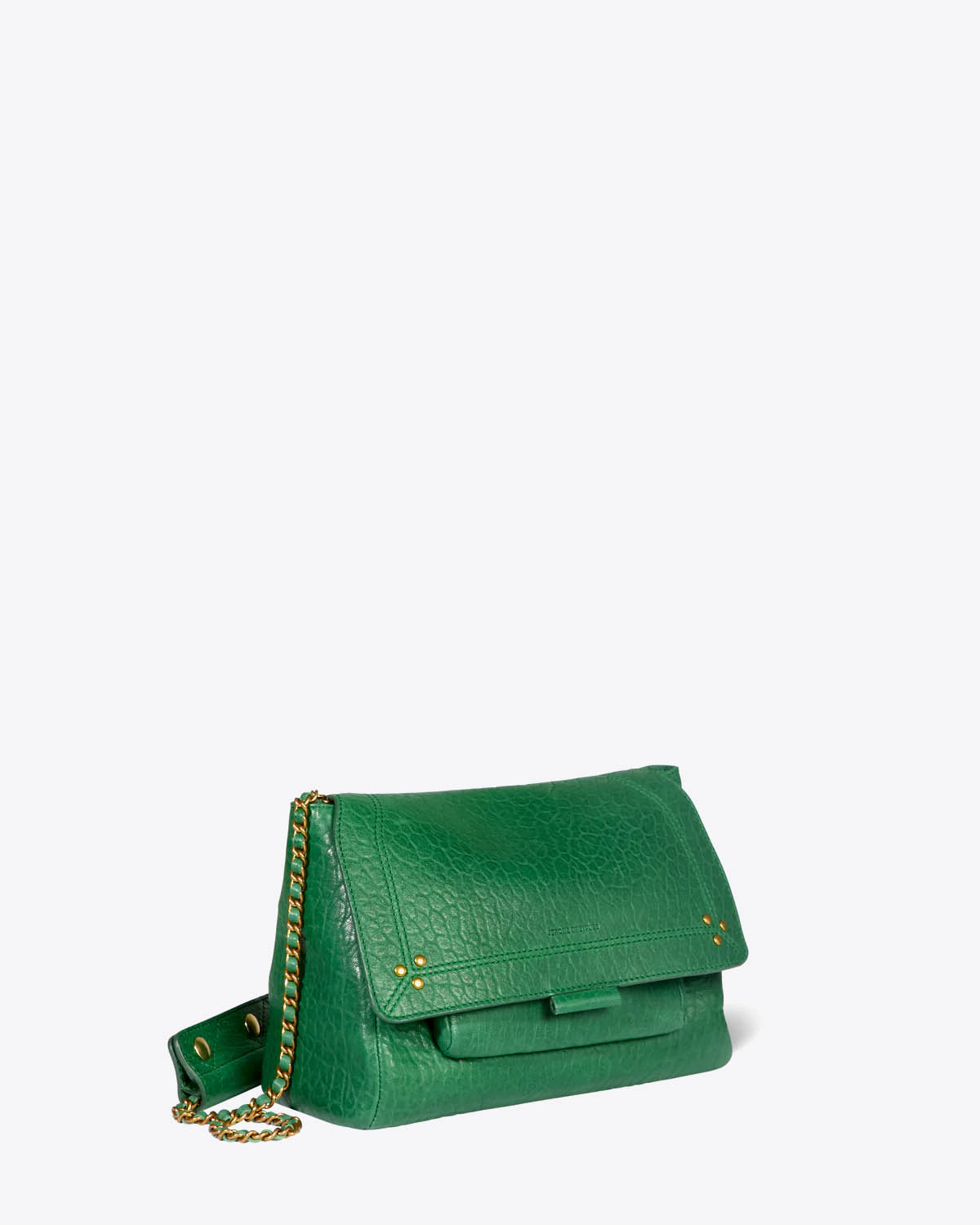 Jérôme Dreyfuss Sac Lulu M – Cuir Gazon