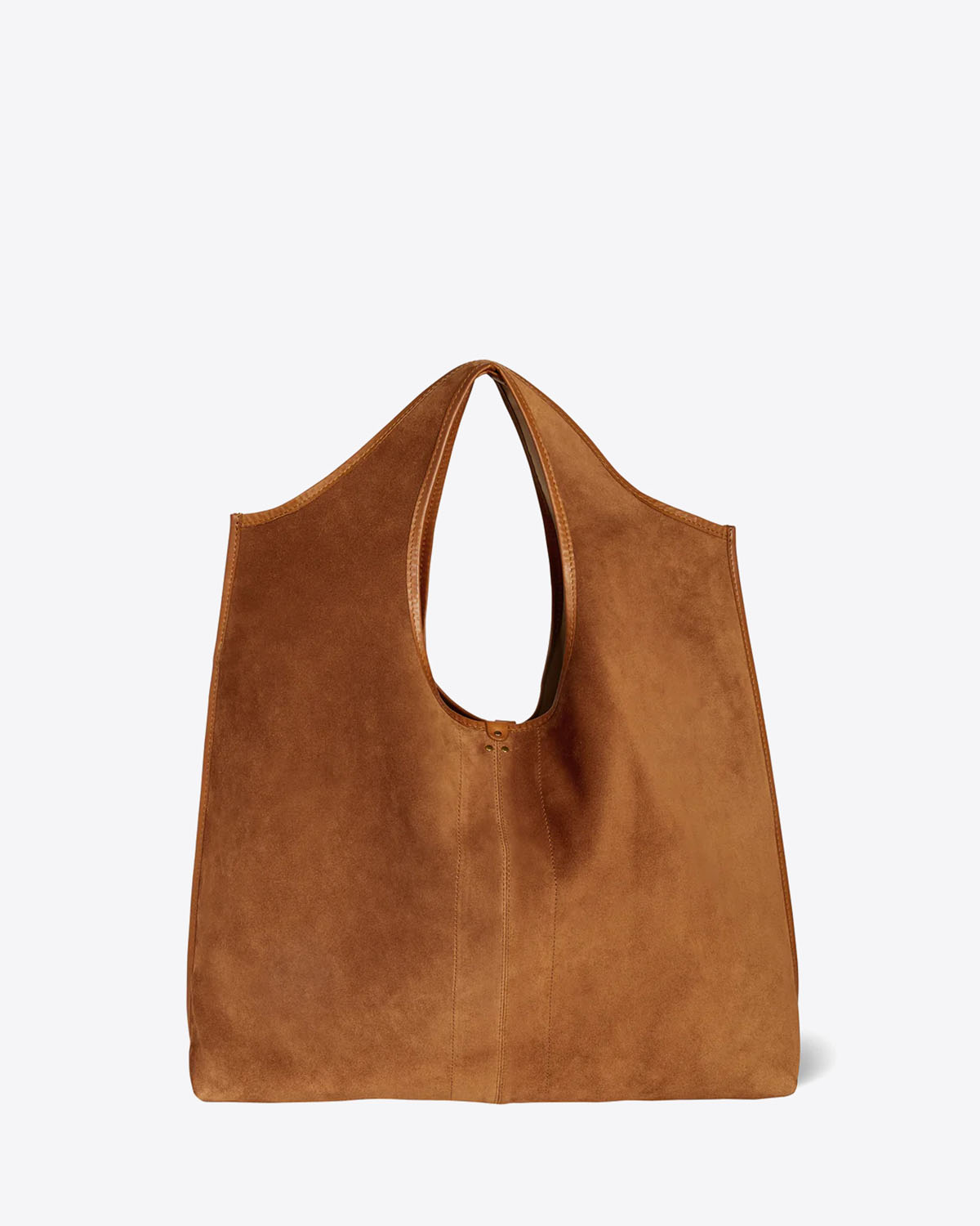 Jérôme Dreyfuss Sac Paco – Cuir Suédé Caramel