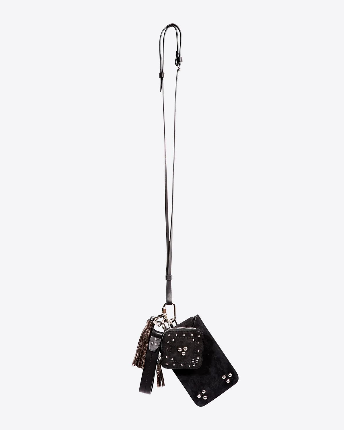 Jérôme Dreyfuss Sacs Léon L – Split Suede Coconut