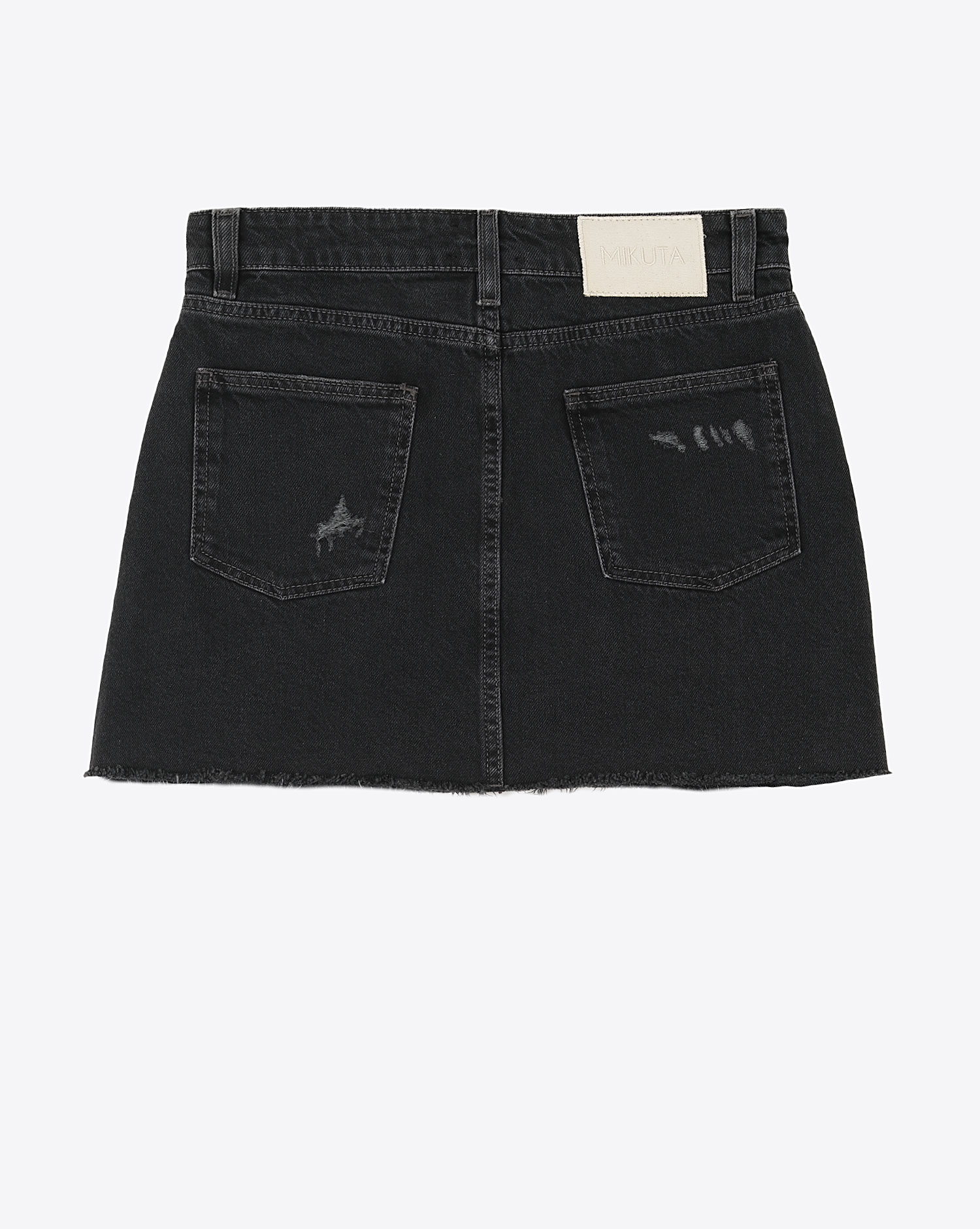 Mikuta Jupe en Jean – Noir