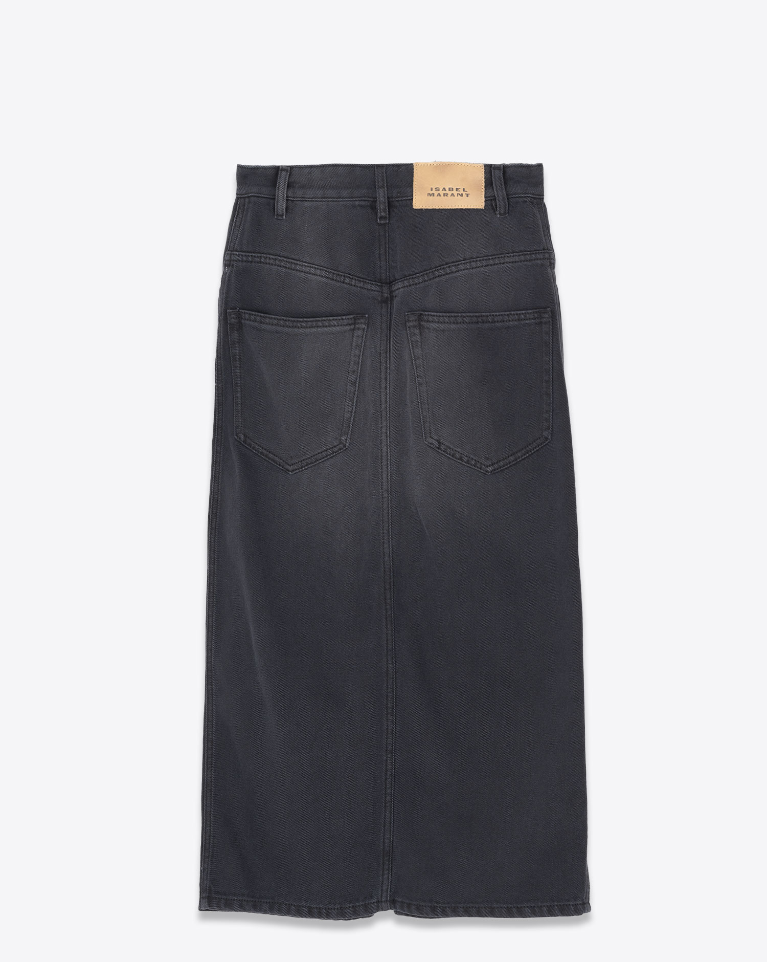 Isabel Marant Etoile Jupe Tilauria – Noir Délavé