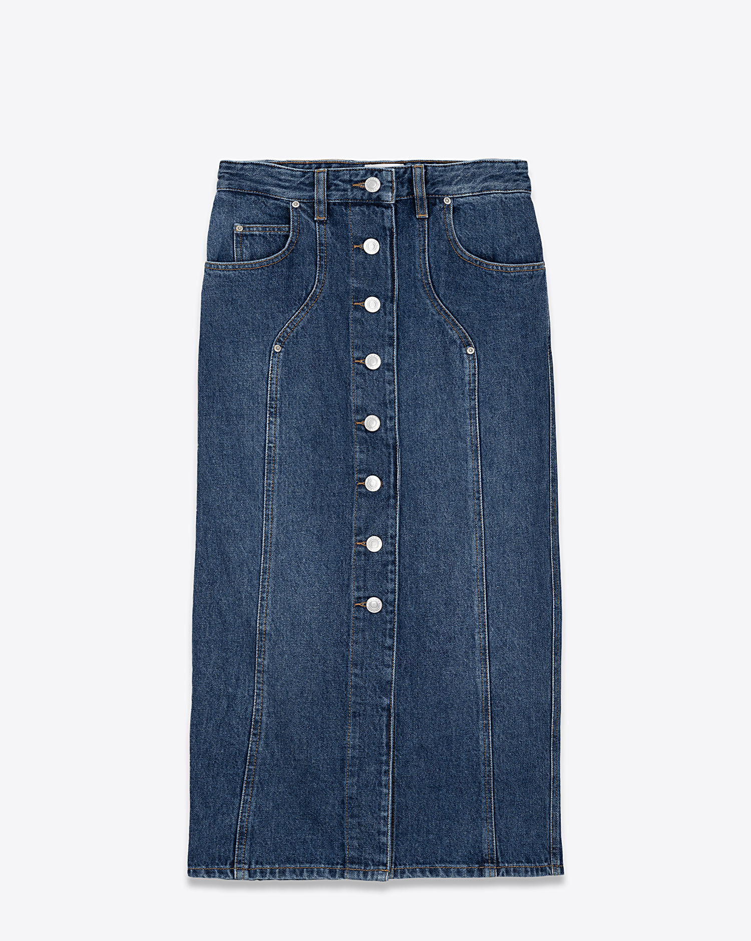 Isabel Marant Etoile Jupe Vandy – Bleu