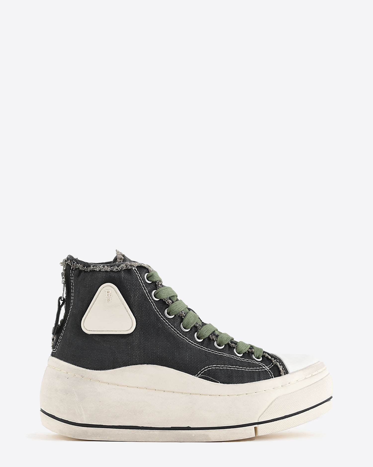 R13 Sneakers Kurt High Top – Washed Black