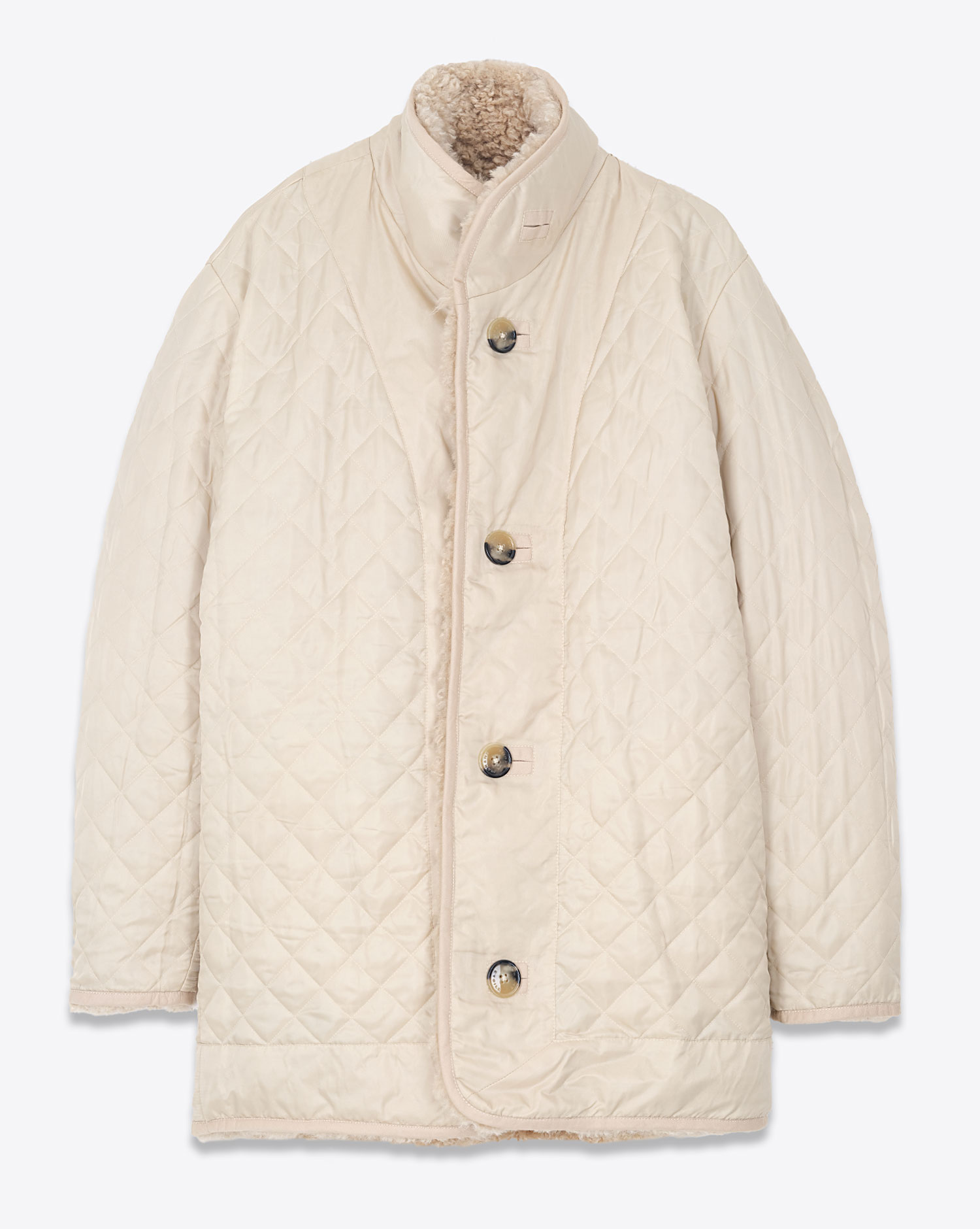 Isabel Marant Etoile Manteau Carolina Reversible – Ecru