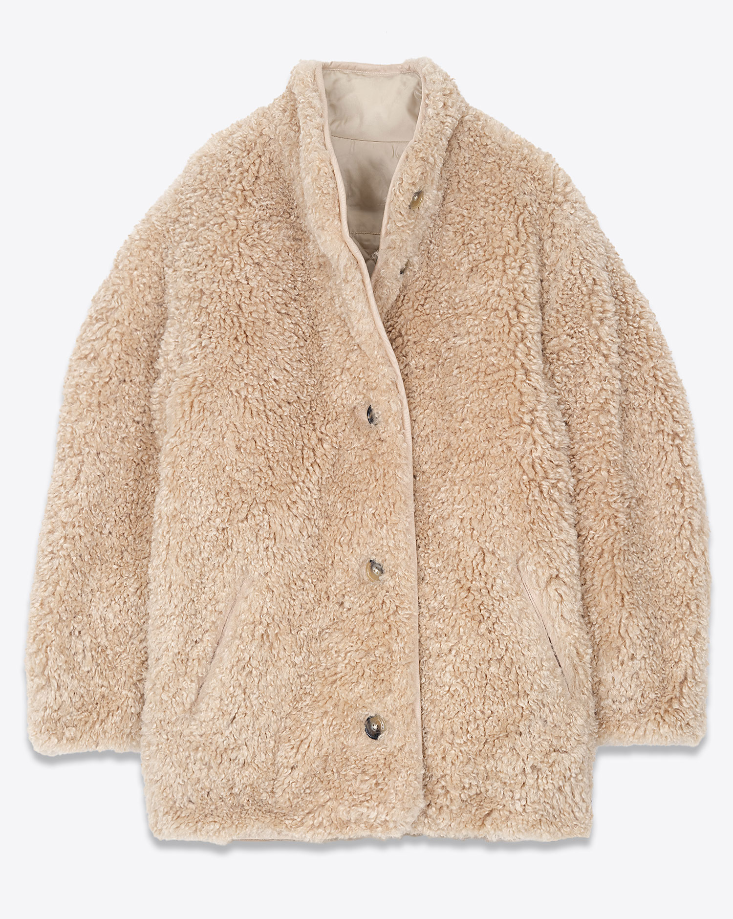 Isabel Marant Etoile Manteau Carolina Reversible – Ecru