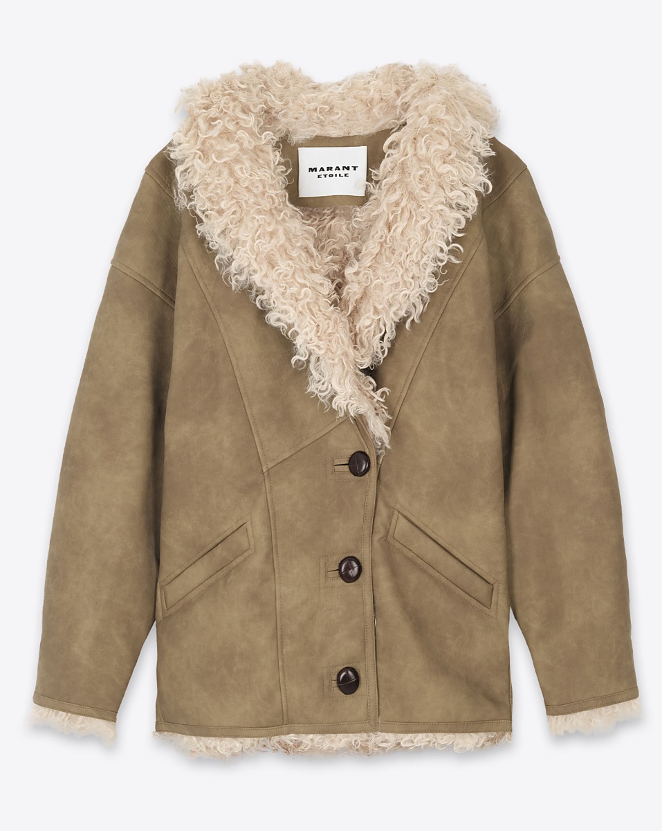 Isabel Marant Etoile Manteau Clea – Taupe